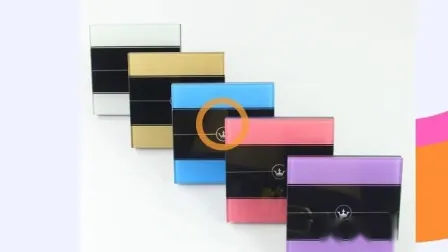 OEM Tempered Glass for Switch /Socket Panel Glass with Af Coating