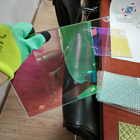Factory Price Multi Plural Color Dichroic Glass for Decoration Interior Outside Building 