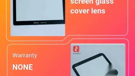 Customzied 0.7mm Ultra Thin OLED Display Touch Glass Gorilla 2320 