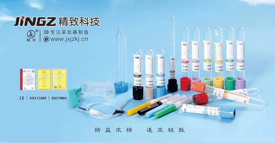 Vacuum Blood Collection EDTA Tube Glass Material 