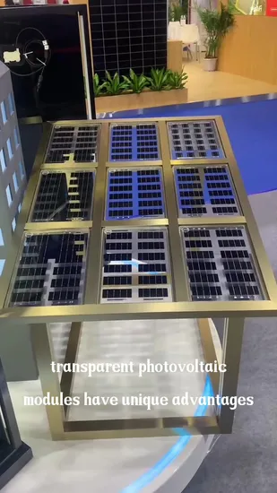 230W 240W Colored BIPV Transparent Solar Glass 