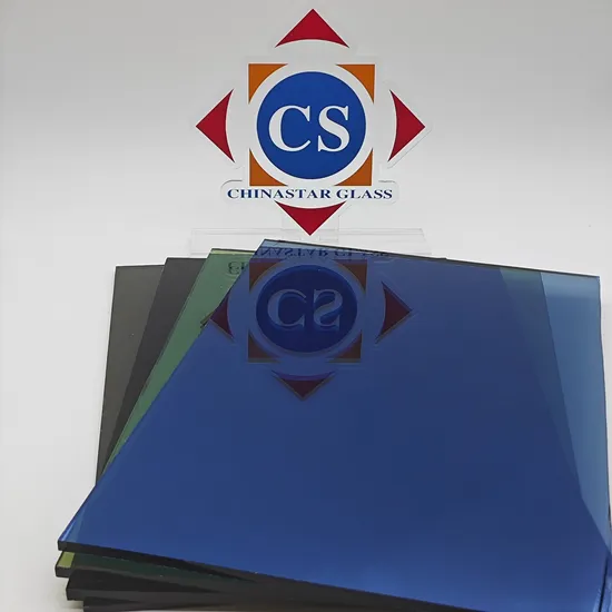 Clear Bronze Grey Green Blue Coated Coating Colored Tinted Reflective Float Glass 