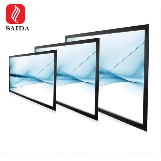 Tempered Ultra High Transmittance Ar AG Af Touch Glass for LCD Display 